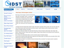 Tablet Screenshot of idealspray.com